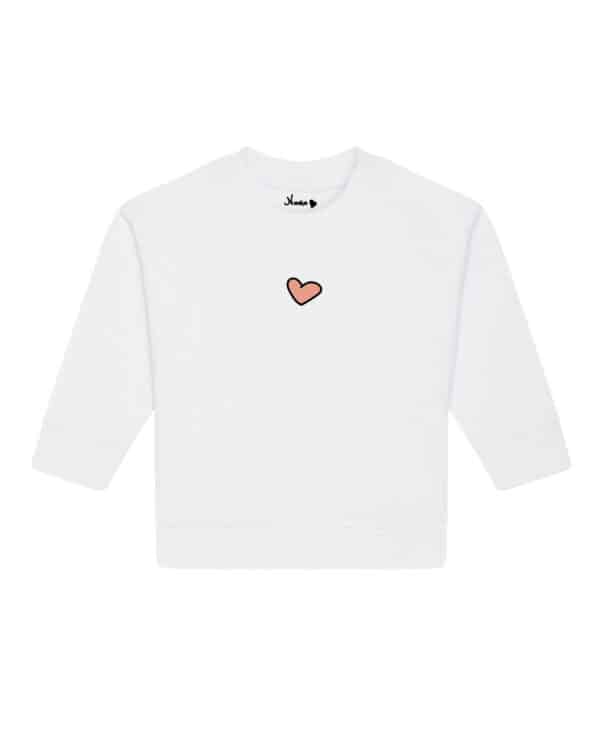 Baby Sweatshirt Heart Wit