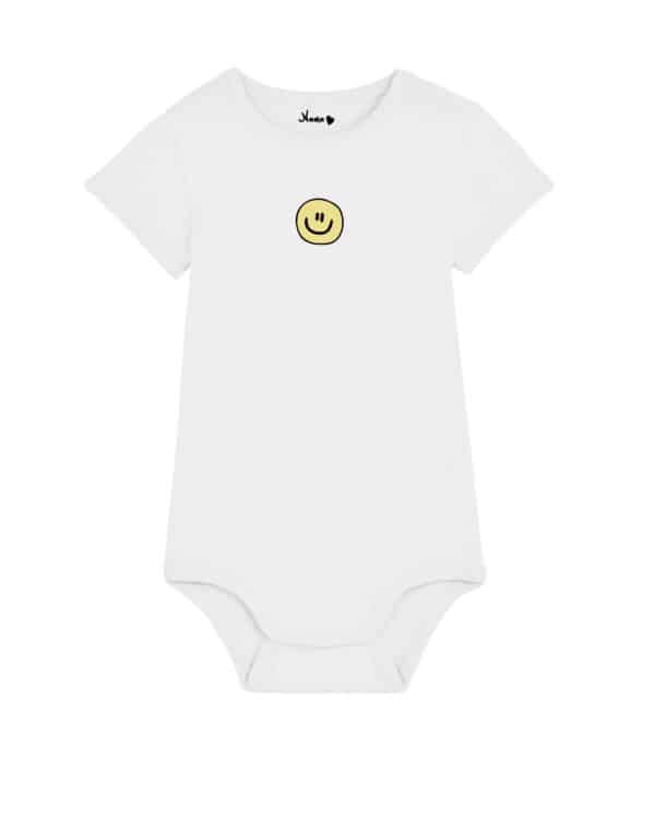 Kledij mockups T shirt Nana Smiley Unisex Wit kopie